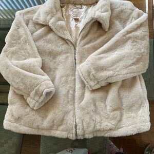 Cozy Cream Faux Fur Jacket